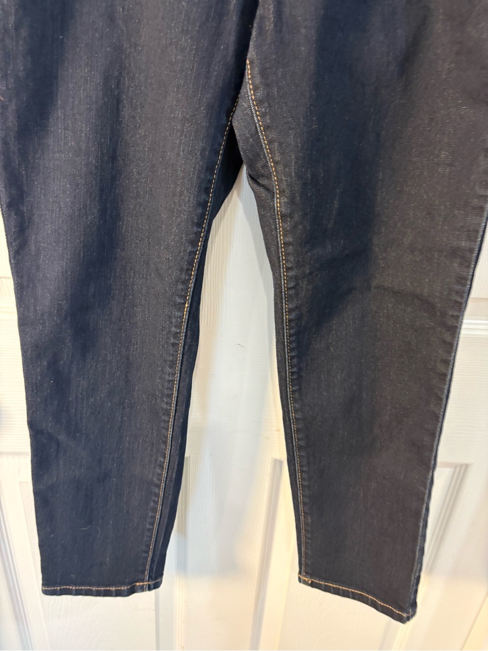 Simply Vera Vera Wang Dark Blue Skinny Jeans - Picture 6 of 7